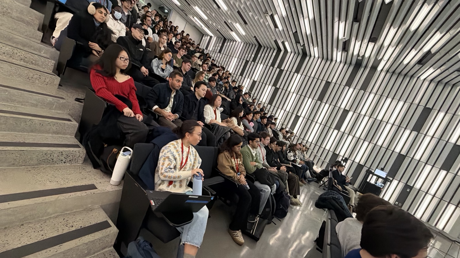 Alberto on a Cornell Tech panel, February 2026